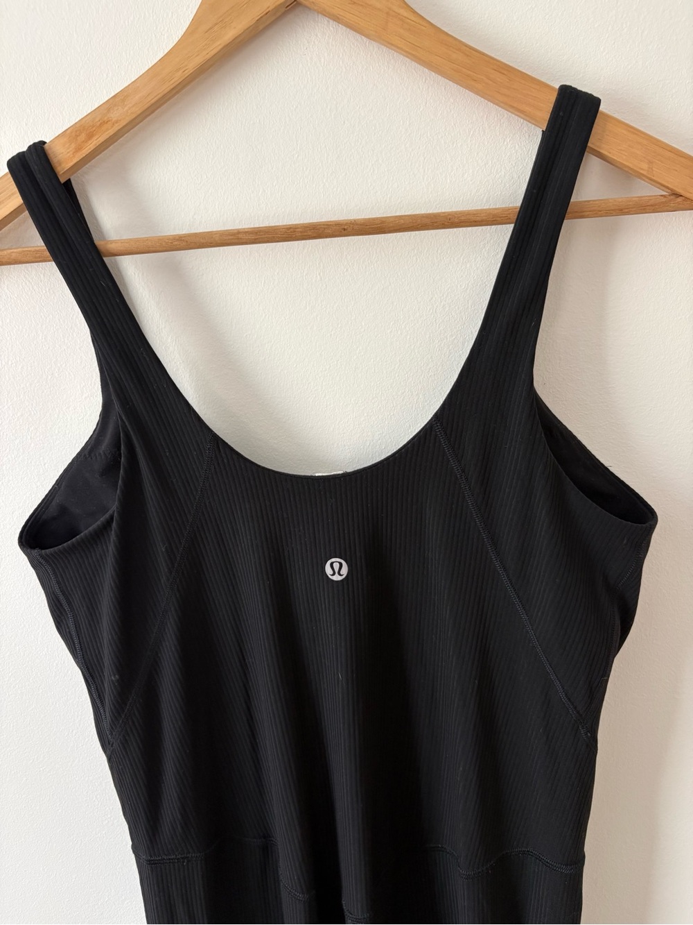 Lululemon Align Bodysuit Jumpsuit Black Size 10 Nulu Yoga One Piece Athleisure - Picture 12 of 12